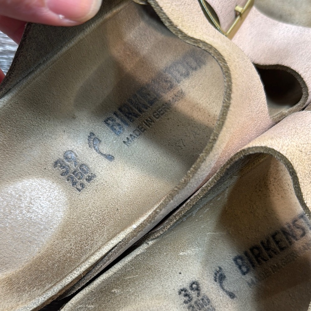 Birkenstock Rose Gold Sandals woman’s 39 (b201) - Picture 9 of 9
